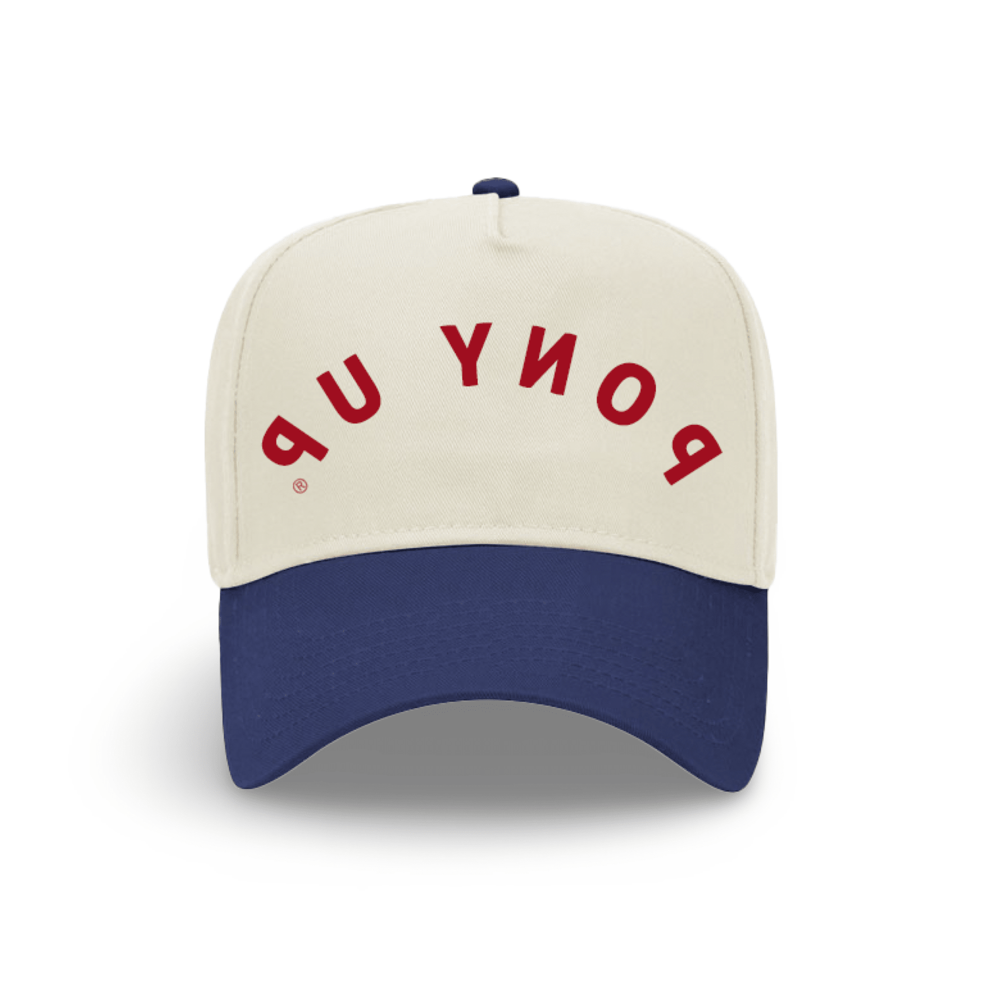 SMU - Pony Up Reversed - Cream/Royal - Club Rehab