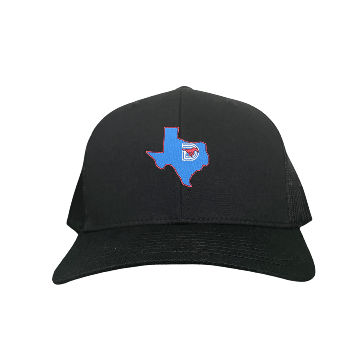 SMU State of Texas Pony / Hats / 004 / SMU017 / MM - Black Dad Hat - Club Rehab