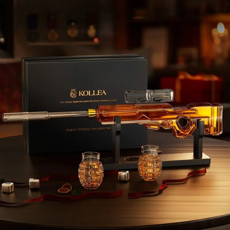Sniper Whiskey Decanter Set - Club Rehab