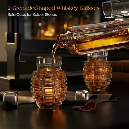 Sniper Whiskey Decanter Set - Club Rehab