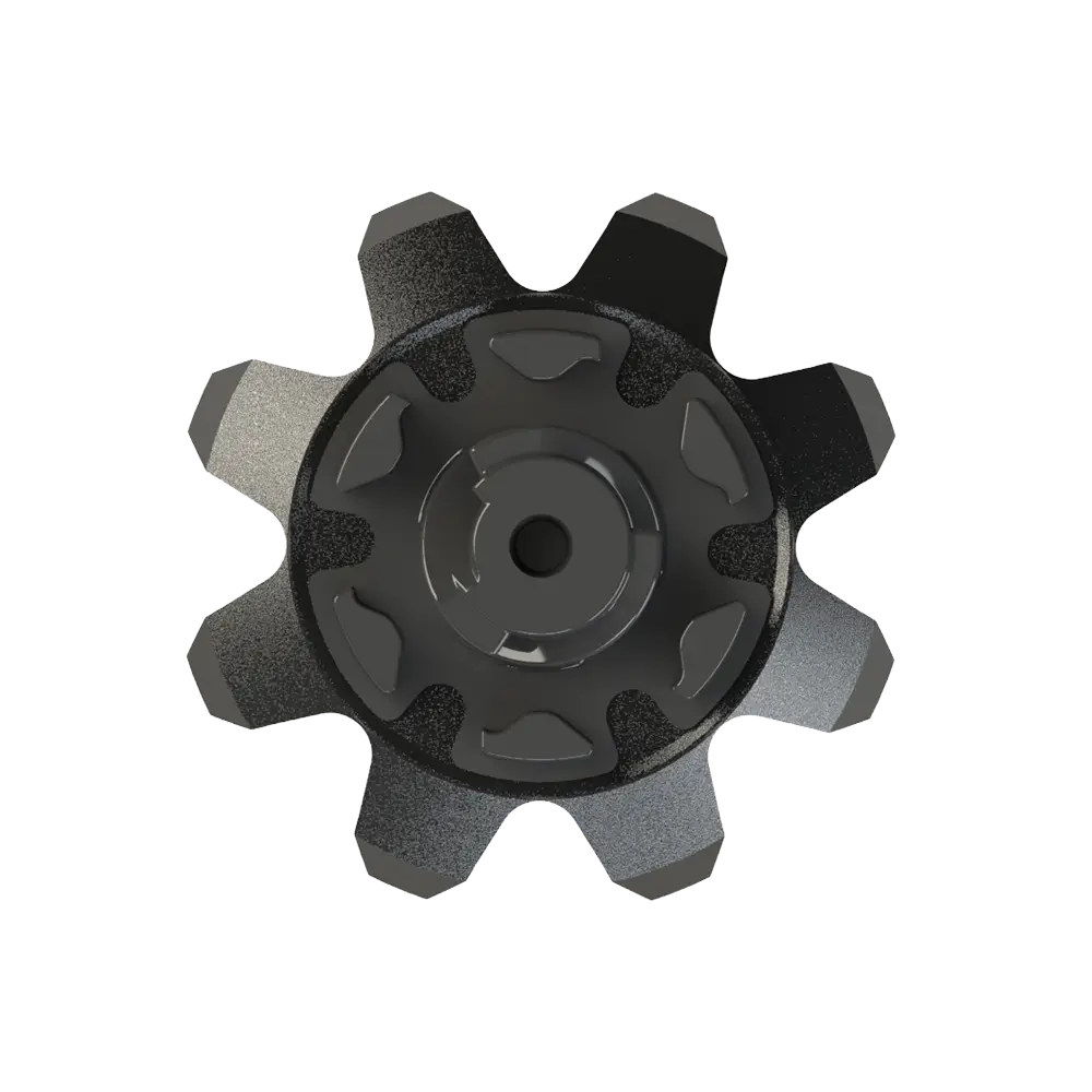 Softspikes Black Widow Classic underside showing the Fast Twist 3.0 insert