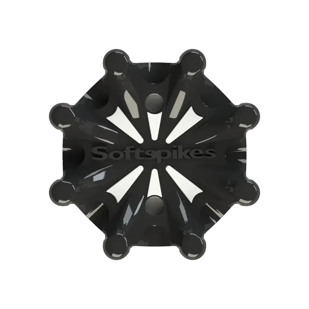 Softspikes Pulsar Fast Twist 3.0 golf spike in black and white