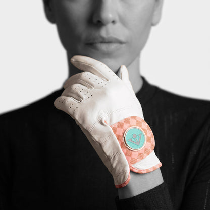 Soho Blush | Women's Pink Golf Glove - LH XS - Club Rehab