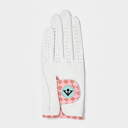 Soho Blush | Women's Pink Golf Glove - LH XS - Club Rehab