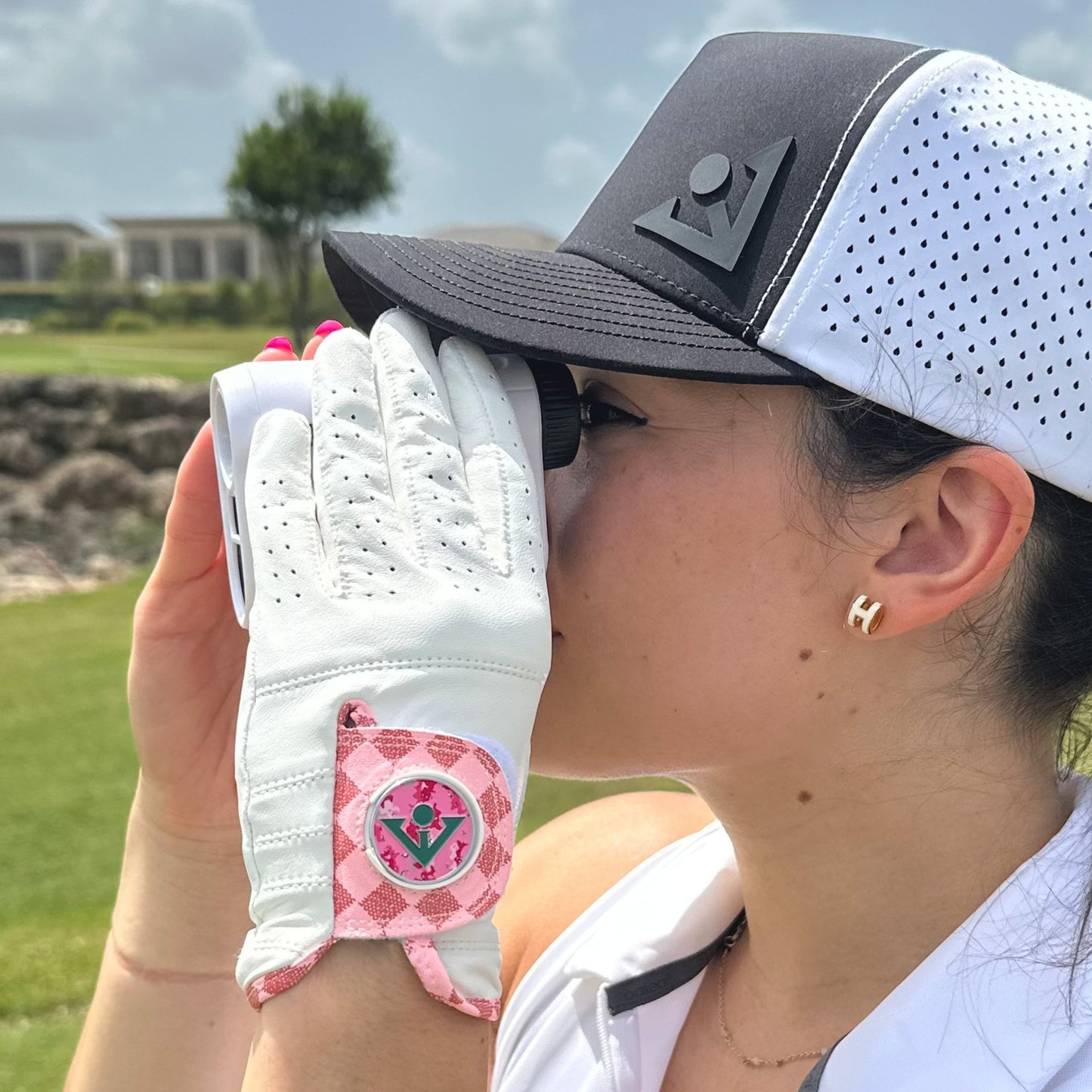 Soho Blush | Women's Pink Golf Glove - LH XS - Club Rehab