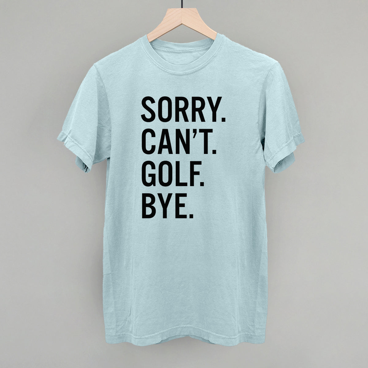 Sorry Can't Golf Bye, Black version, alternate product view 5