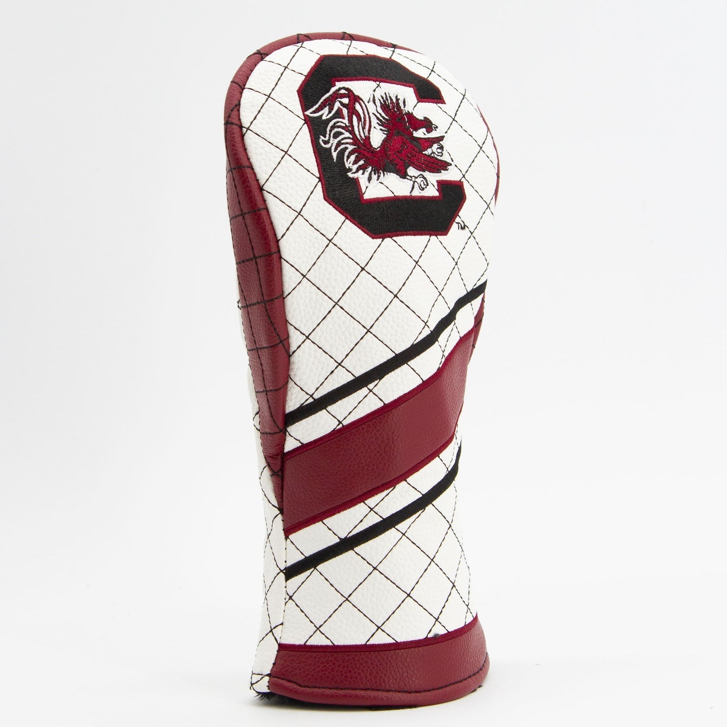 South Carolina Gamecocks Quilted Headcovers – Go Cocks Collection - Fairway Stripe - Club Rehab