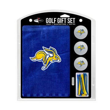South Dakota State Jackrabbits Besticktes Handtuch Golf-Geschenkset
