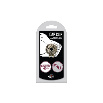 Southern Illinois Salukis Hut-Clip mit 2 Ballmarkern