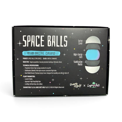 Space Balls Pro Series Golf Balls | 3-Piece Surlyn Golf Balls | 12-Pack - Club Rehab