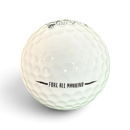 Space Balls Pro Series Golf Balls | 3-Piece Surlyn Golf Balls | 12-Pack - Club Rehab