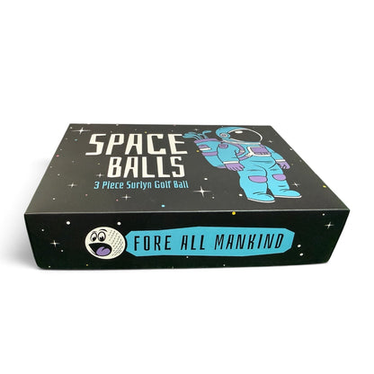 Space Balls Pro Series Golf Balls | 3-Piece Surlyn Golf Balls | 12-Pack - Club Rehab