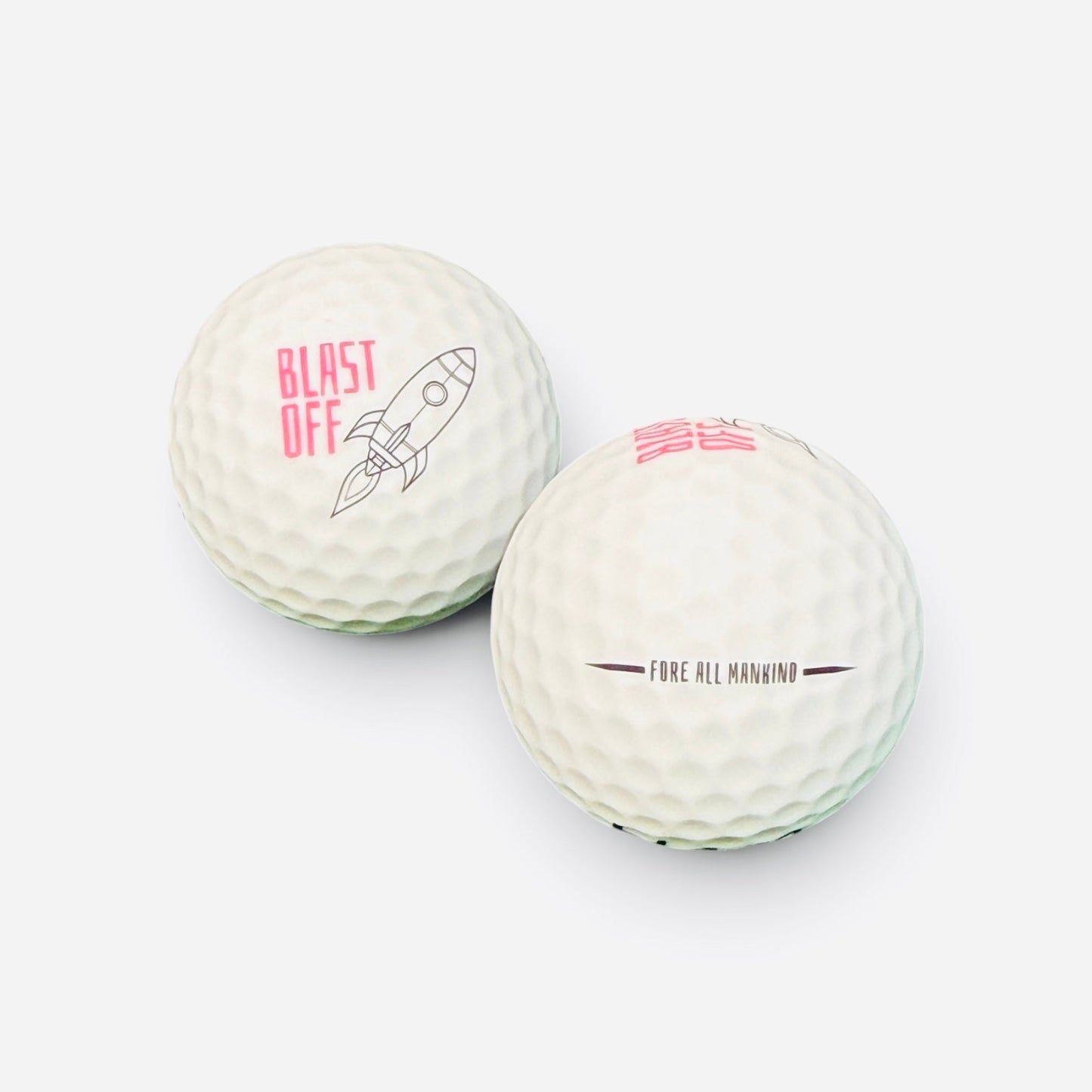 Space Rocks Distance Series Golf Balls | 2-Piece Surlyn Golf Balls | 12-Pack - Club Rehab