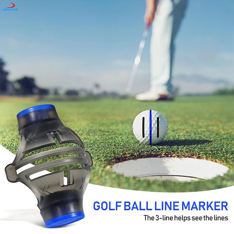 SpinMaster 360: Golf Ball Liner Wizard - Club Rehab - Ball LinerBlueWith a simple twist, this tool lets you mark your golf balls with surgeon - like precision, ensuring your putts roll true to their target.