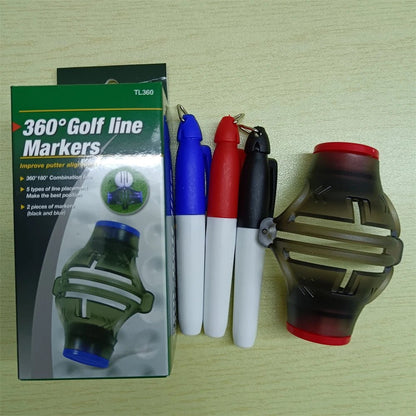 SpinMaster 360: Golf Ball Liner Wizard - Club Rehab - Ball LinerBlueUniversal Utility: Suitable for amateurs and pros alike, perfect for practice sessions or high - stakes tournaments.