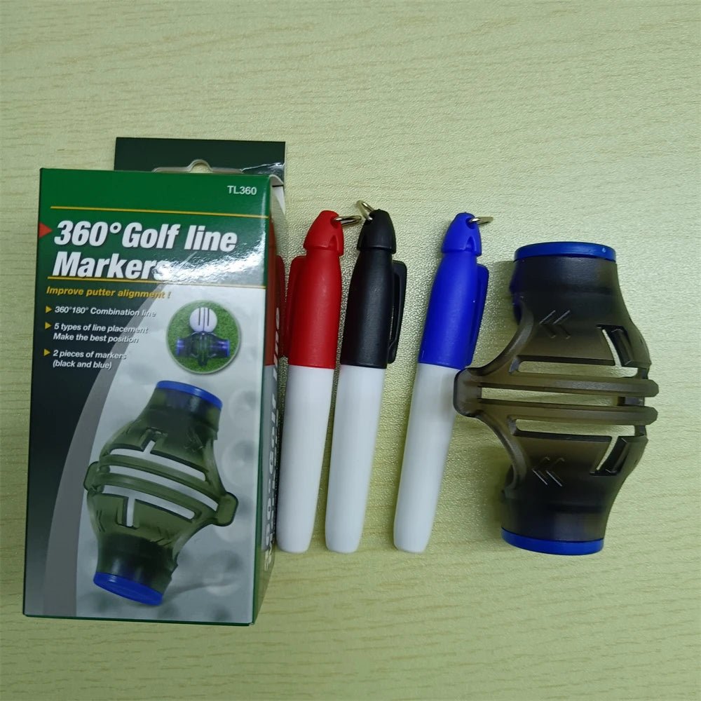 SpinMaster 360: Golf Ball Liner Wizard - Club Rehab - Ball LinerBlueUniversal Utility: Suitable for amateurs and pros alike, perfect for practice sessions or high - stakes tournaments.