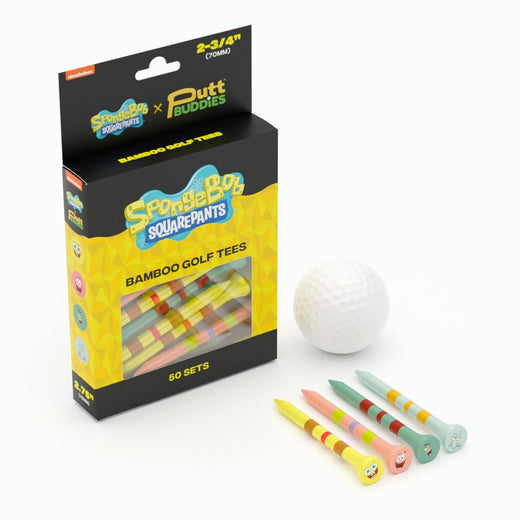 SpongeBob Schwammkopf Golftees - 50er-Pack - 2,75 Zoll (ca. 7 cm)