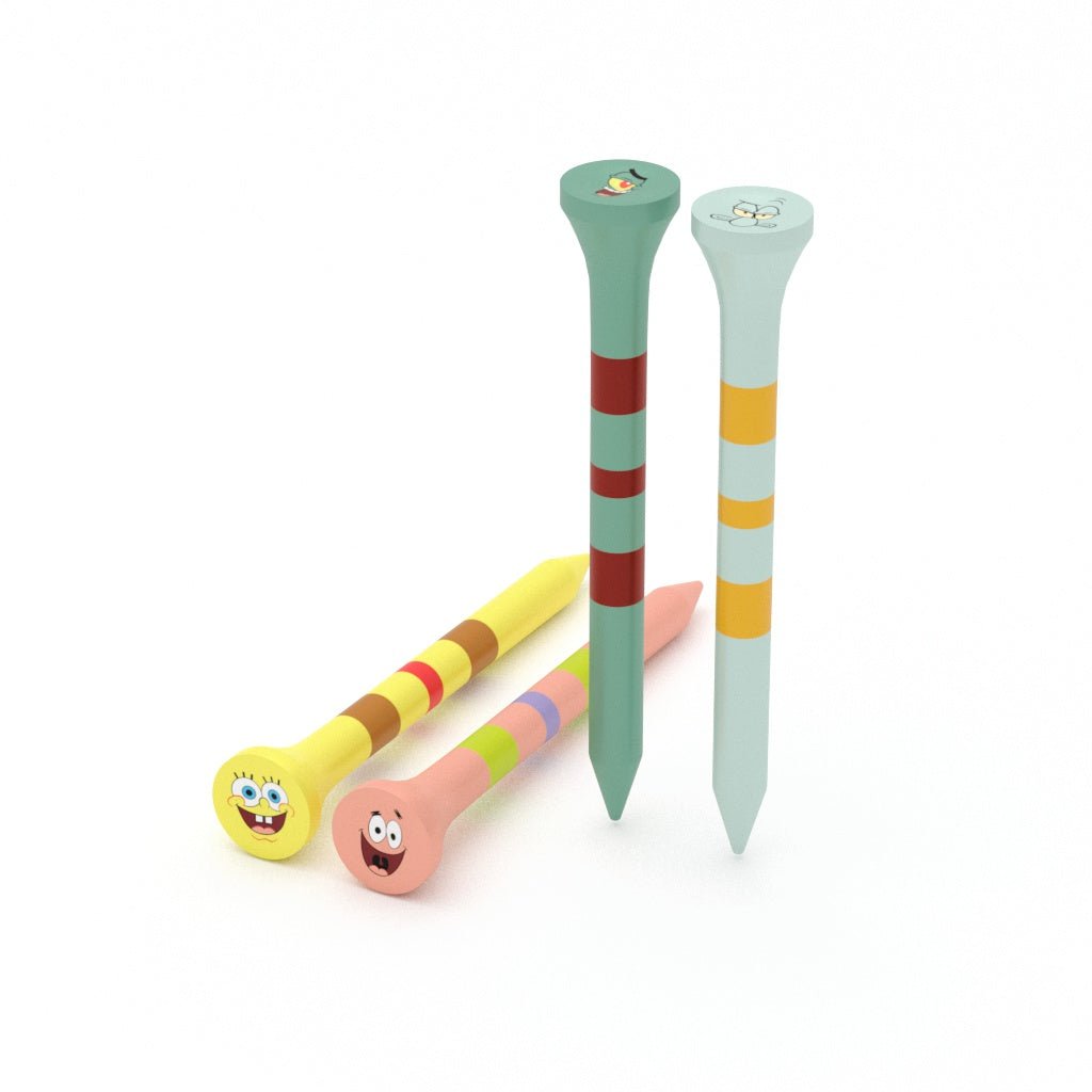Spongebob Squarepants Golf Tees - Pack of 50 - 2.75"