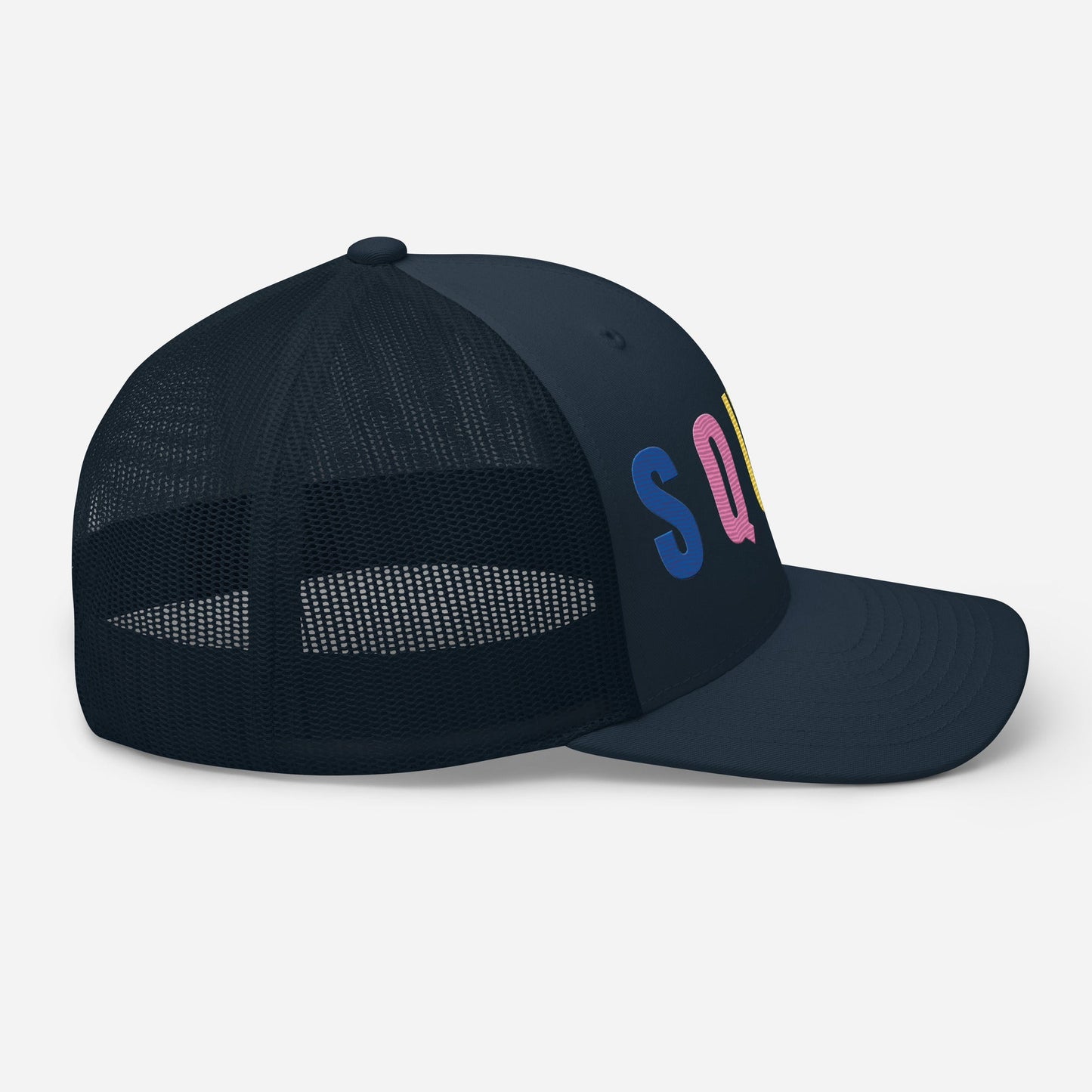 SQUAD Embroidered Women’s Golf Hat - Birdie Pop Collection - Navy - Club Rehab