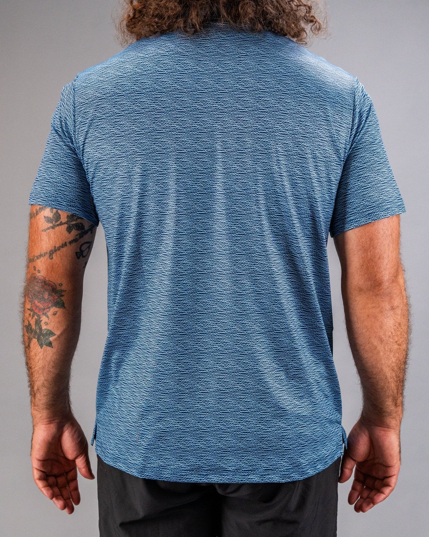 Squiggle Blue - S - Club Rehab