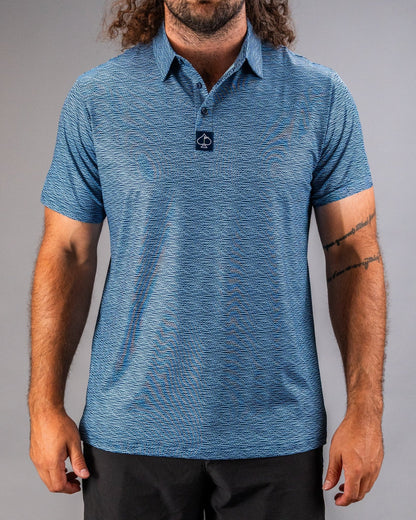 Squiggle Blue - S - Club Rehab