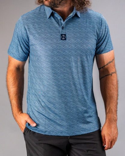 Squiggle Blue - S - Club Rehab