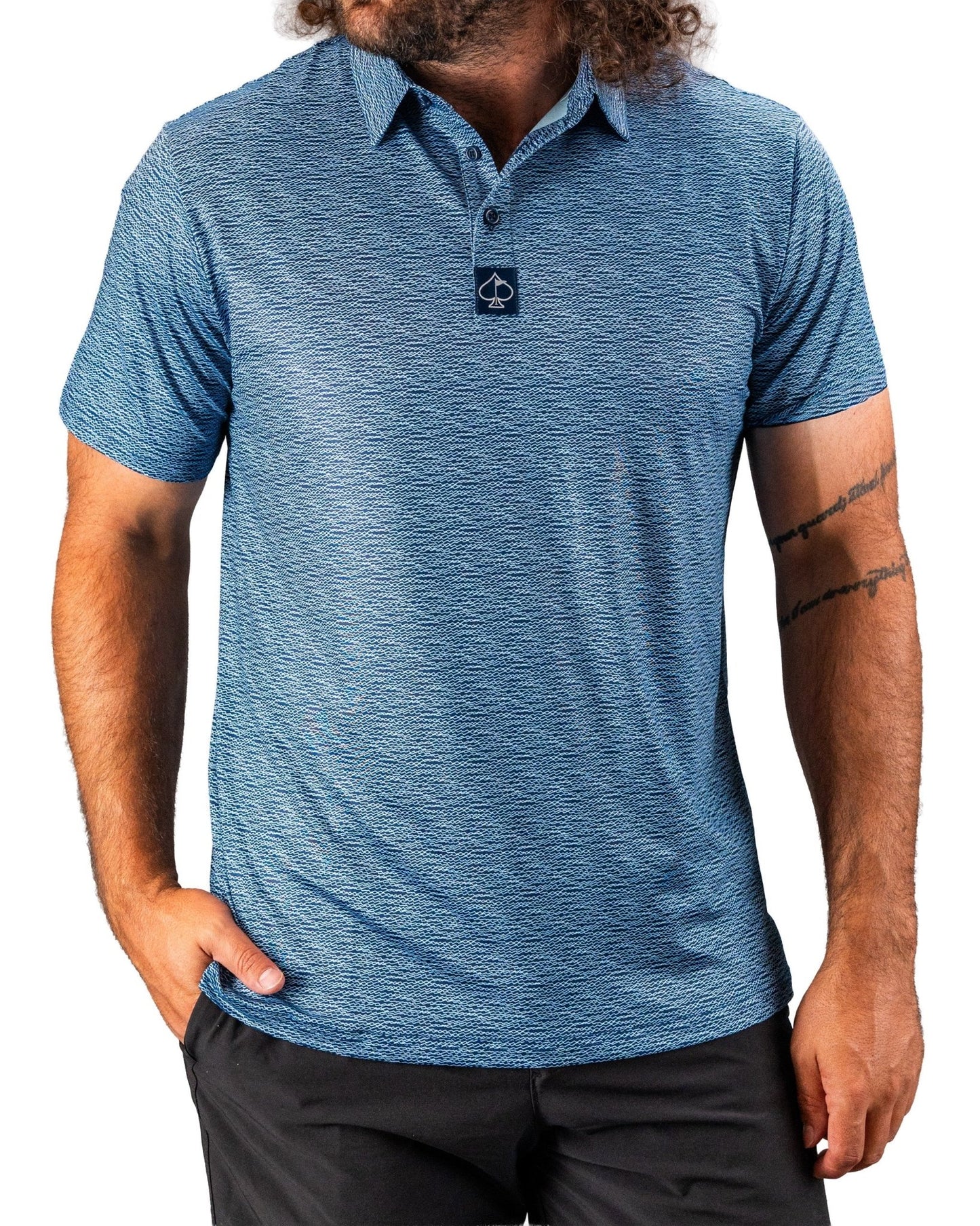 Squiggle Blue - S - Club Rehab