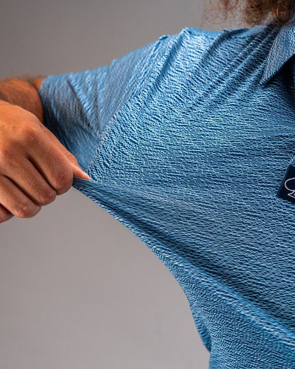 Squiggle Blue - S - Club Rehab