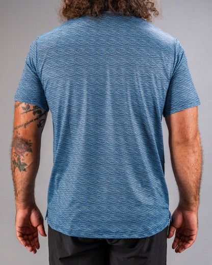 Squiggle Blue - S - Club Rehab