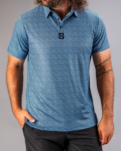 Squiggle Blue - S - Club Rehab