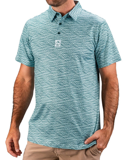 Squiggle Teal - S - Club Rehab