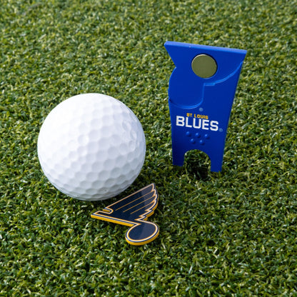 St. Louis Blues Custom Shaped Divot Tool - Image 5 - Club Rehab