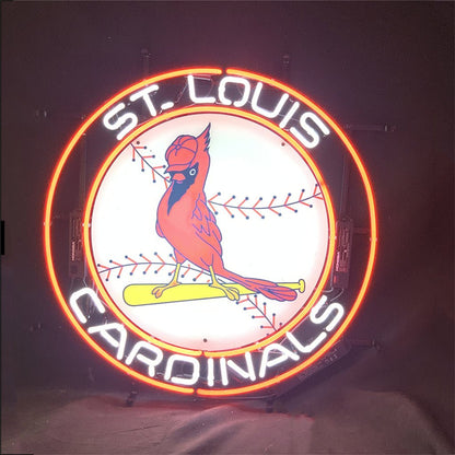 St. Louis Cardinals Logo Neon Signs Light - Club Rehab