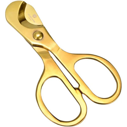 Stainless Steel Cigar Scissors - Precision Guillotine Cutter - Club Rehab - Cigar AccessoriesGoldStainless Steel Cigar Scissors - Precision Guillotine Cutter