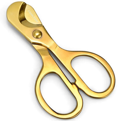 Stainless Steel Cigar Scissors - Precision Guillotine Cutter - Club Rehab - Cigar AccessoriesGold45461531951296