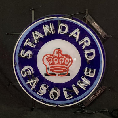 Standard Gasoline Crown Neon Light Sign - Club Rehab