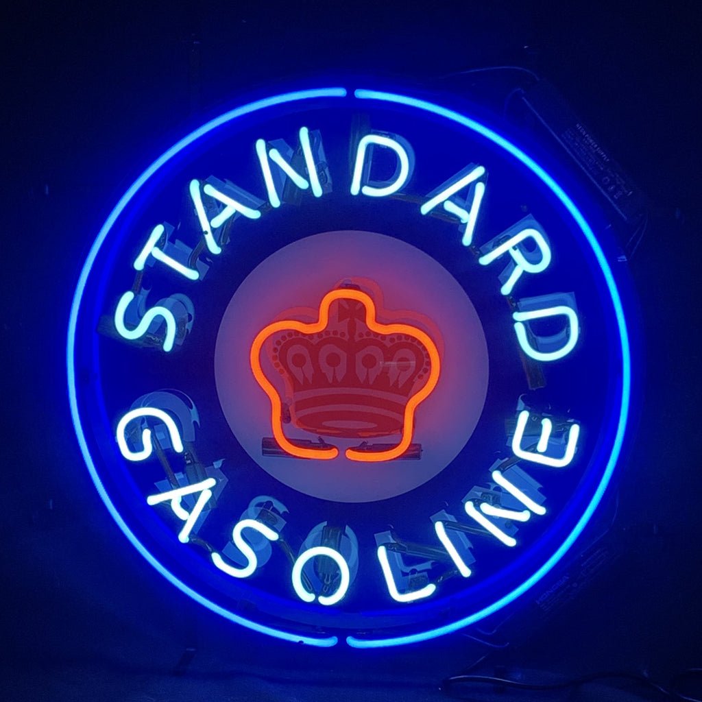 Standard Gasoline Crown Neon Light Sign - Club Rehab