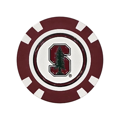 Stanford Cardinal Golf Chip Ball Marker