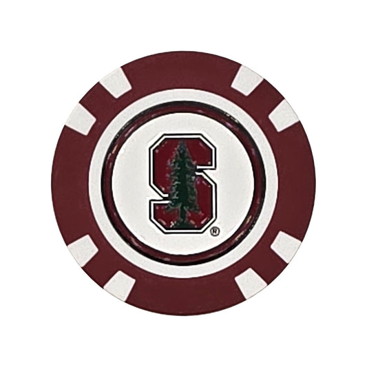 Stanford Cardinal Golf Chip Ball Marker