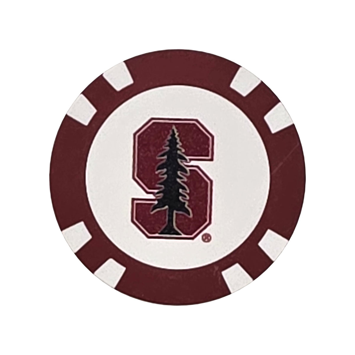 Stanford Cardinal Golf Chip Ball Marker
