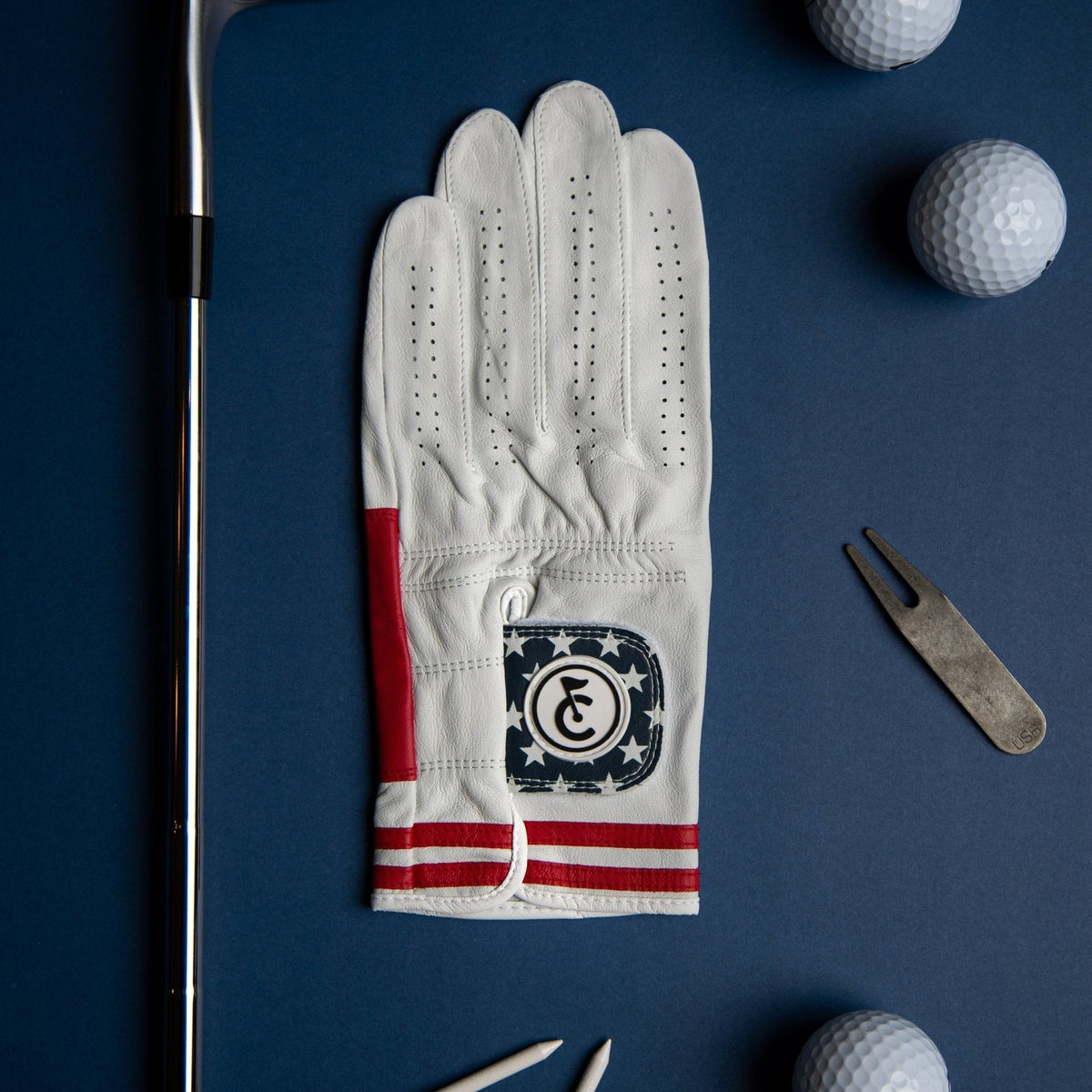 Stars & Stripes - Left Hand (Righty Golfer) Men's S - Club Rehab