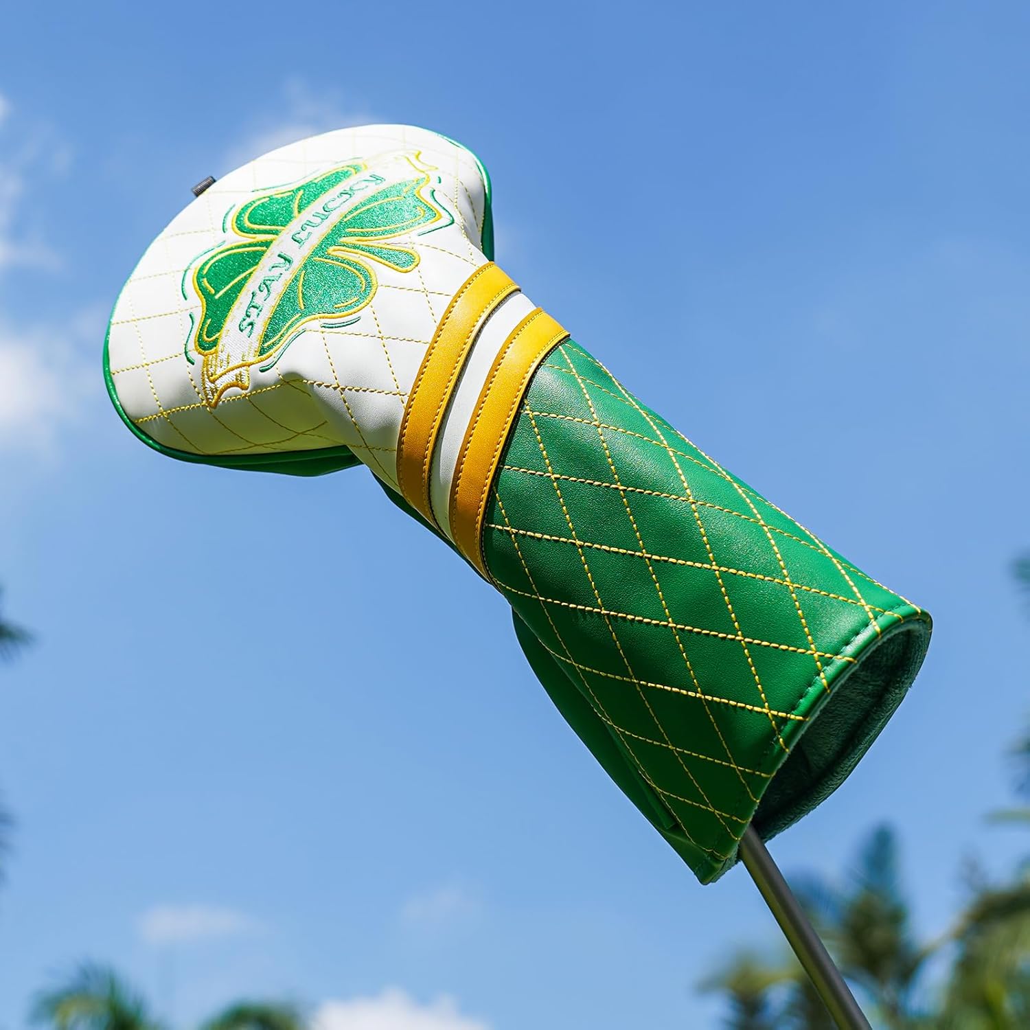 Stay Lucky Clover Driver Headcover - Club Rehab