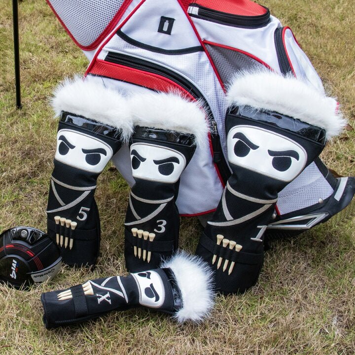Stealth Ninja Driver Headcover – Silent, Deadly, Absolutely Judging Your Swing - Hybrid - Club Rehab