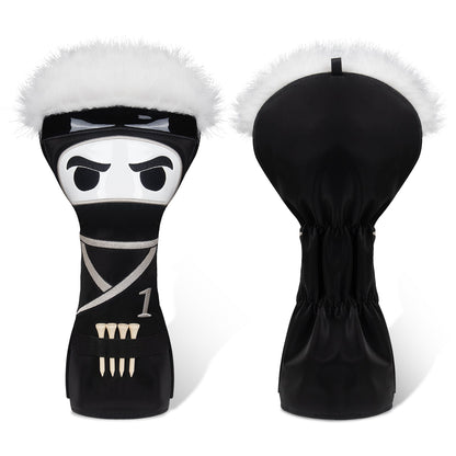 Stealth Ninja Driver Headcover – Silent, Deadly, Absolutely Judging Your Swing - Hybrid - Club Rehab