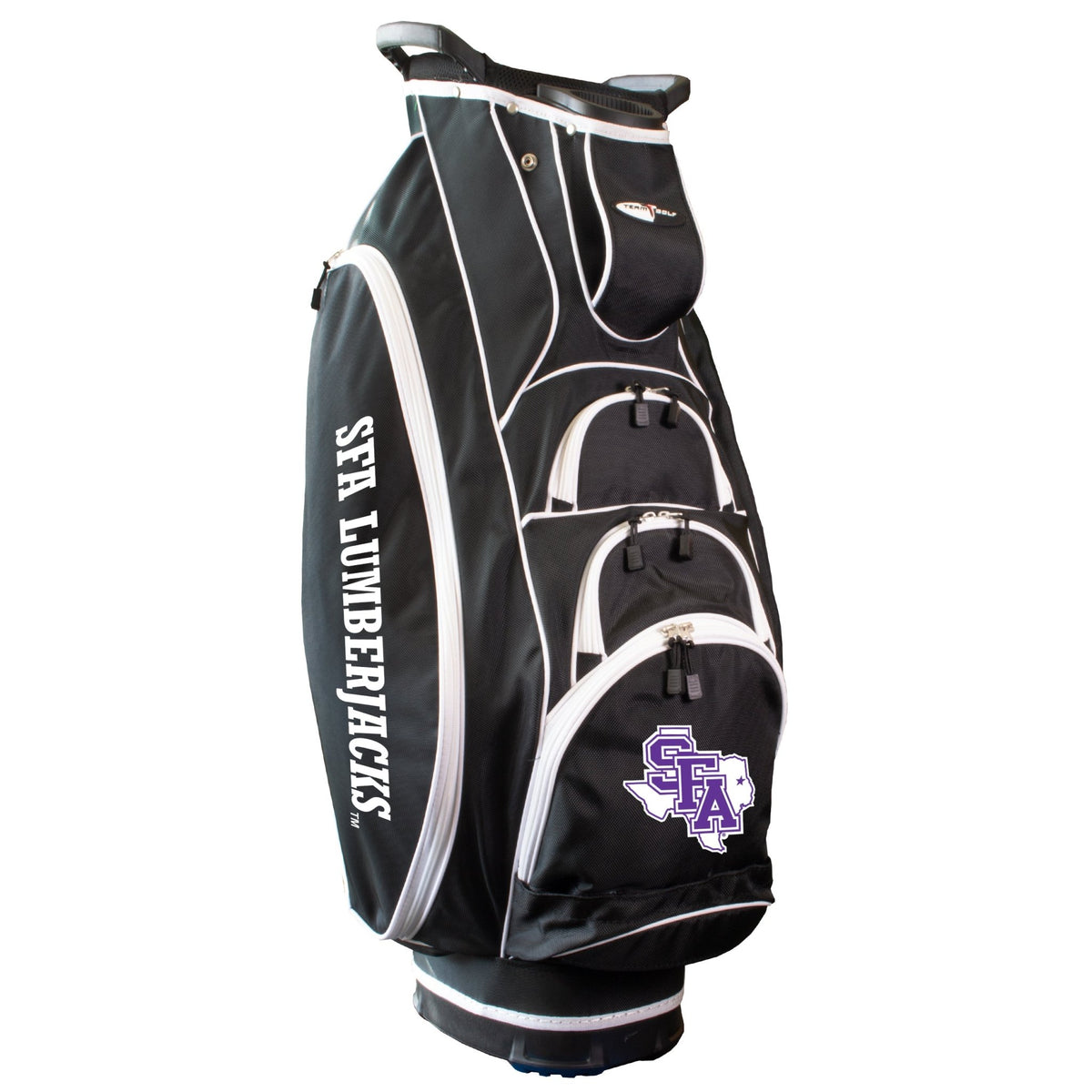 Stephen F. Austin Albatross golf cart bag in Black