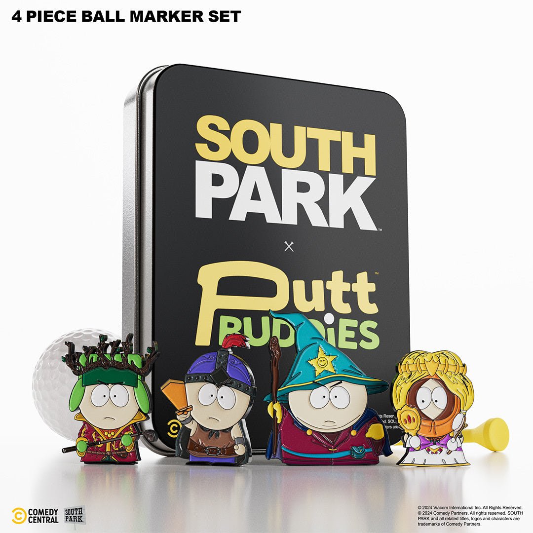 Stick of Truth - 4 Piece Ball Marker Set with Hat Clip