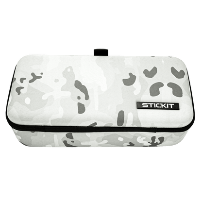 STICKIT Club Traveler Magnetic Case in Snow Camo