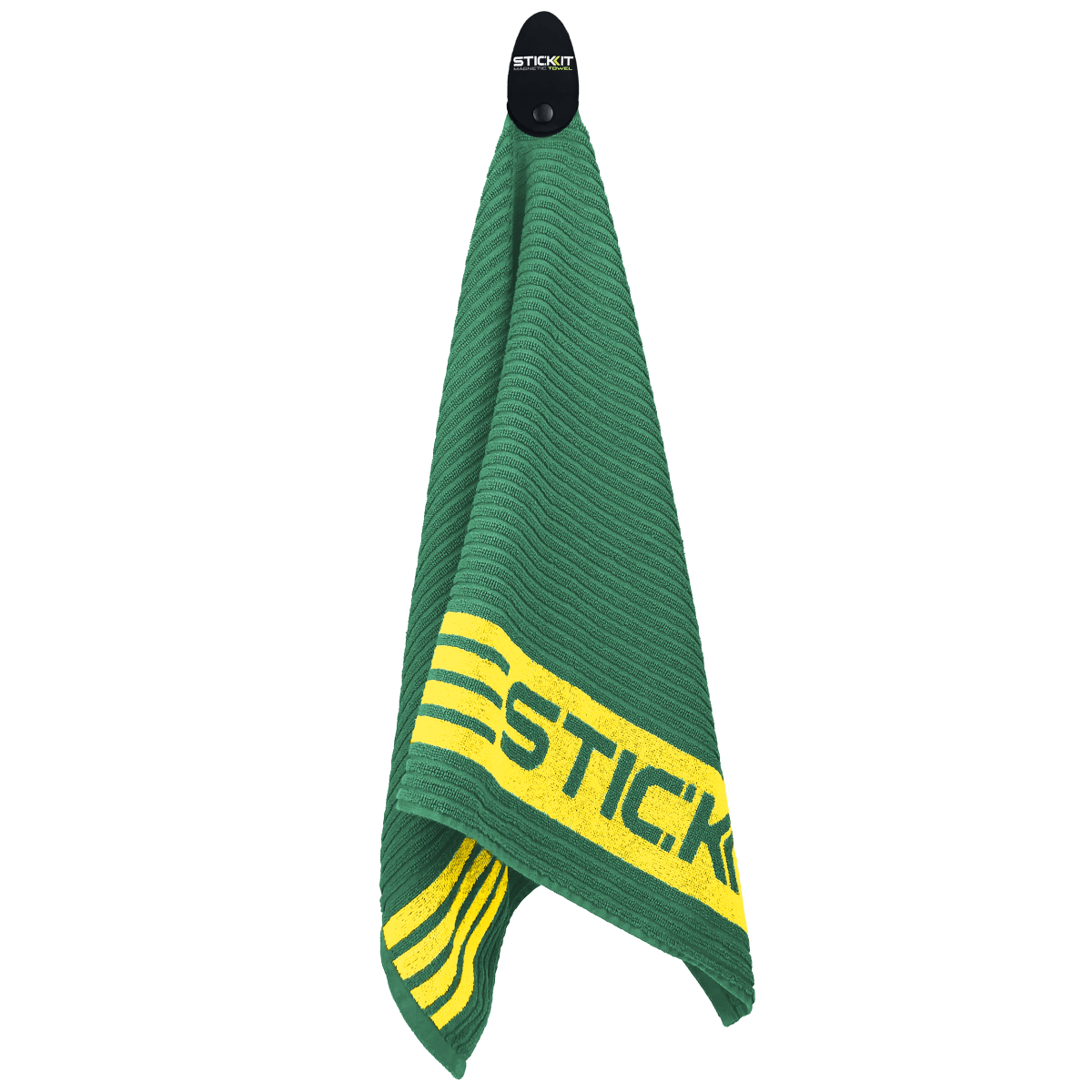 STICKIT Magnetic Golf Towel XL in Green