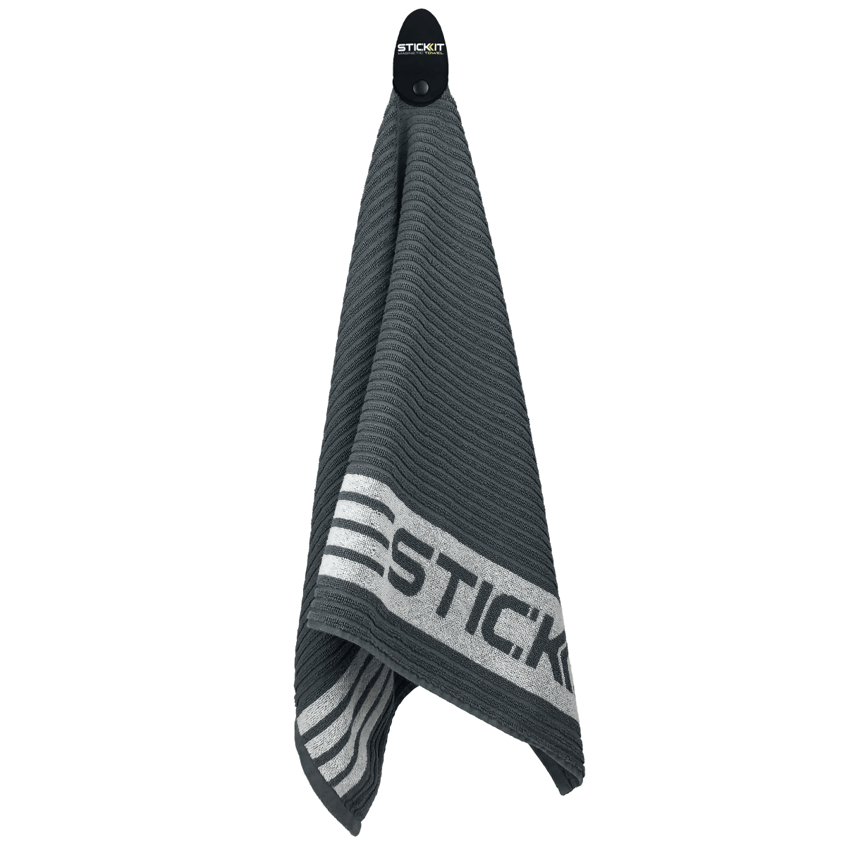 STICKIT Magnetic Golf Towel XL in Grey