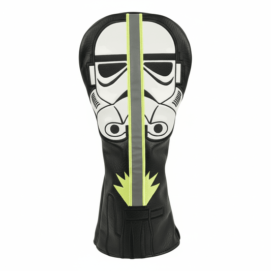 Storm Trooper Headcover – Black & Neon Edition - Driver - Club Rehab